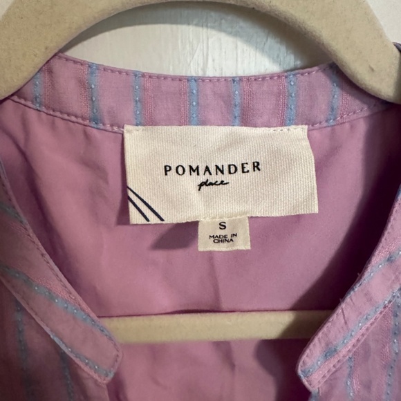 Tuckernuck Pomander Place Lavender Stripe Alora Maxi Dress Small - Picture 6 of 9